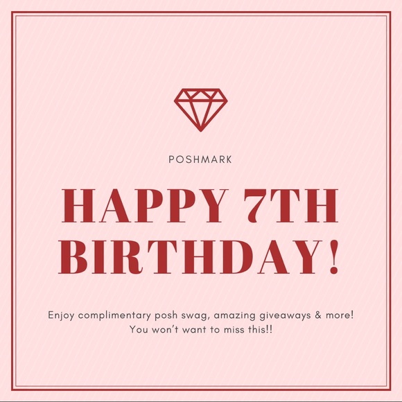 🎈🎂 #PoshmarkTurns7 Metro-Detroit 🎂🎈 - Picture 2 of 8